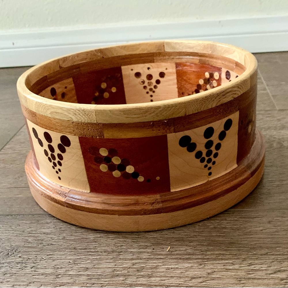 Vintage Wooden Bowl